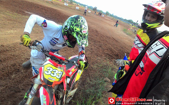 Edi Aryanto ganti dapat pinjaman motor Lotar.