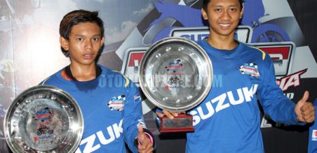 Para Juara Young Star Cup, Husni Zainul (Kiri) dan Chepy Armansyah (Kanan)