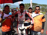 Andi Farhat Bersama Direktur SRAM, Setelah Victroy Lap