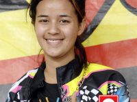 Sabrina Sameh, dragster tim Kawahara Pells Trijaya Sakti 