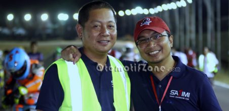 Bupati Sidrap, H Rusdi Masse bersama Sadikin Aksa