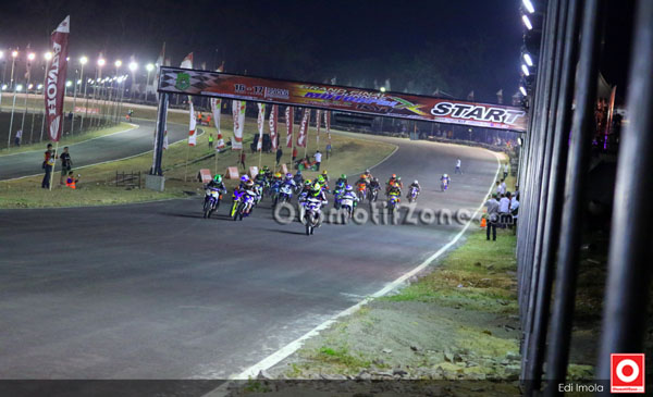 lintasan lurus 400 meter sangat disukai pembalap