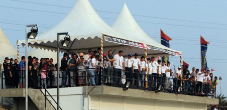 tamu VIP dari pengprov Indonesia menyaksikan GFMP 2015