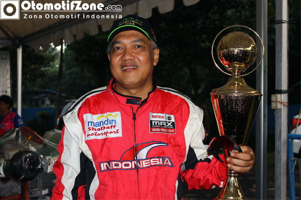 Amir Mahpud Pembalap tim Shadaff Primajasa Motorsport