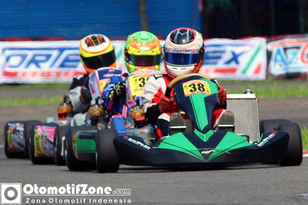 Persaingan antara Muhammad Harits (38), Gezha Sudriman (36) dan Akhela Chandra Dewanto (45)