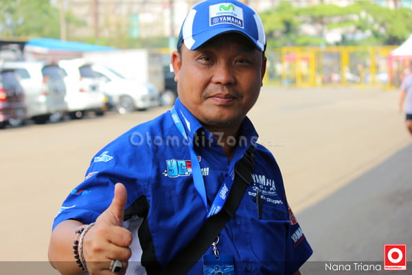 Supriyanto selaku Manager MotorSport PT YIMM