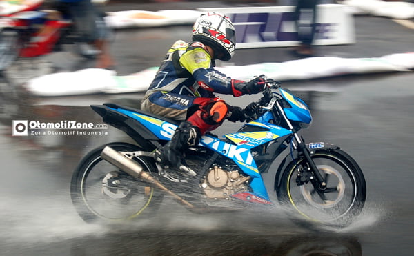 Agus Setiawan, masih adaptasi dengan Suzuki FU injeksi garapan Merit