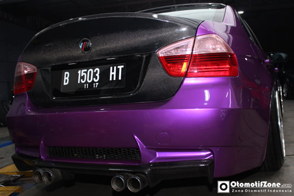 Rear backlamp M3 dan Knalpot Exhaust System Eisenmann