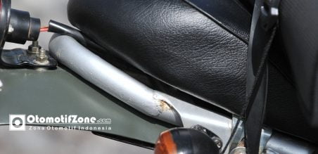 Rangka Belakang dipotong dan disambung pipa 1/2"