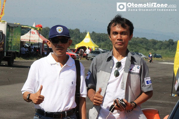 Rudi Prasetyo (kanan), acara pertama.