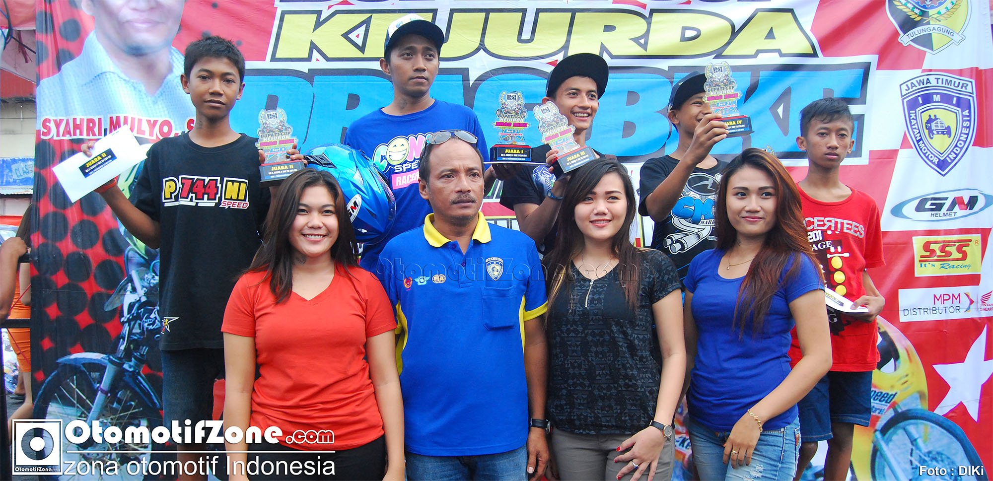 Podium Kelas DB2