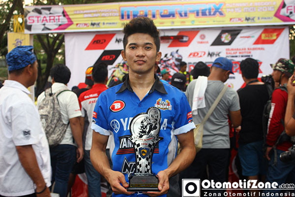 Syahrul Amin Pembalap Yamaha Yamalube NHK IRC Nissin NGK Bahtera