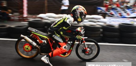 action hendra kecil di kelas matic 200cc