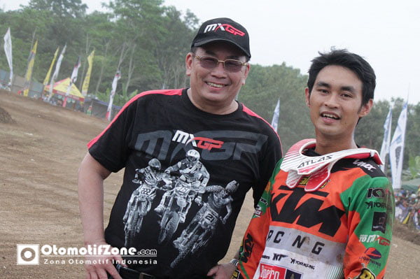 Juniarto berhasil pikat Aldy Lazaroni balap lagi.