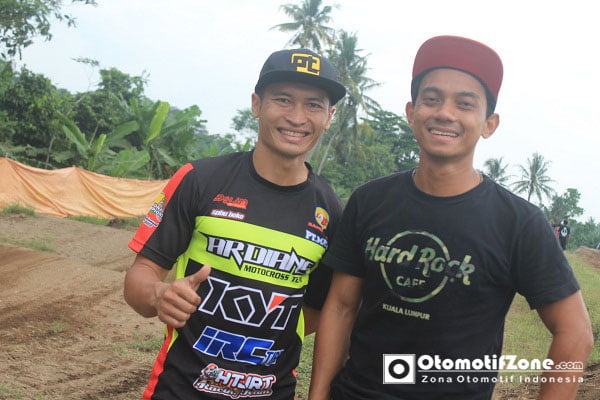 Irwan Ardiansyah dan Akbar Taufan, setuju sirkuit ini layak sekali.