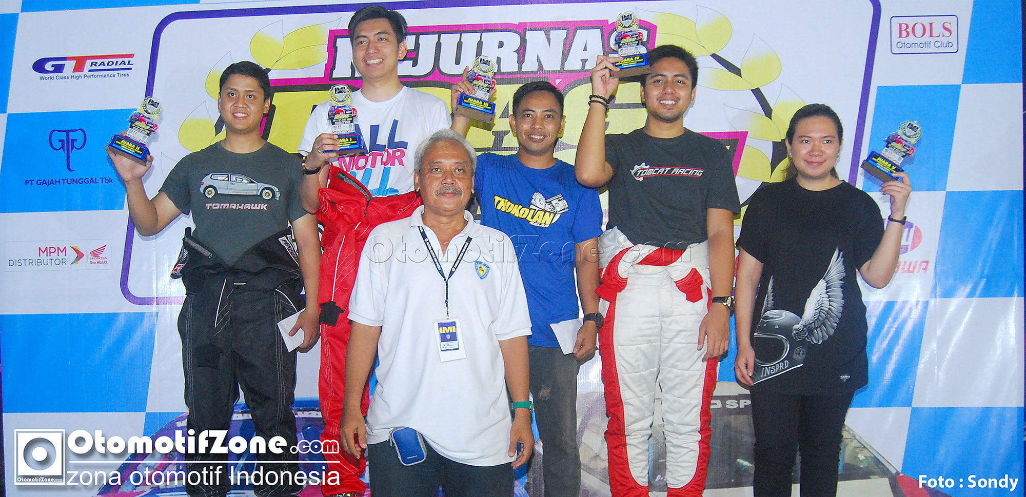 Podium Sedan 2500 cc Modifikasi_ Kejurnas