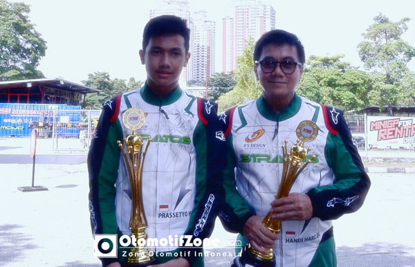 Bapak anak siap boyong gelar