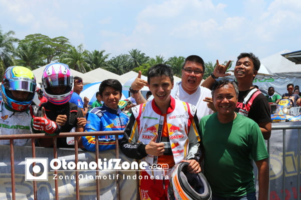 Silvano dan pendukung Indonesia