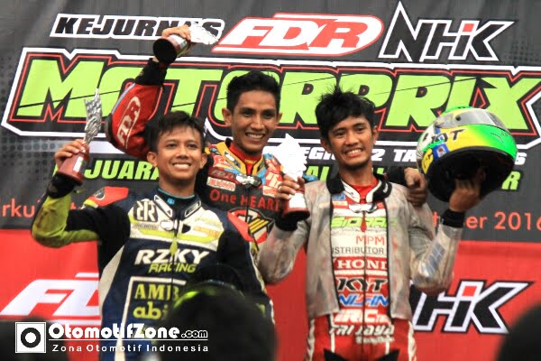 Boy Arby (tengah), Akhirnya bisa kukuhkan juara umum Mp1 Region ll 2016