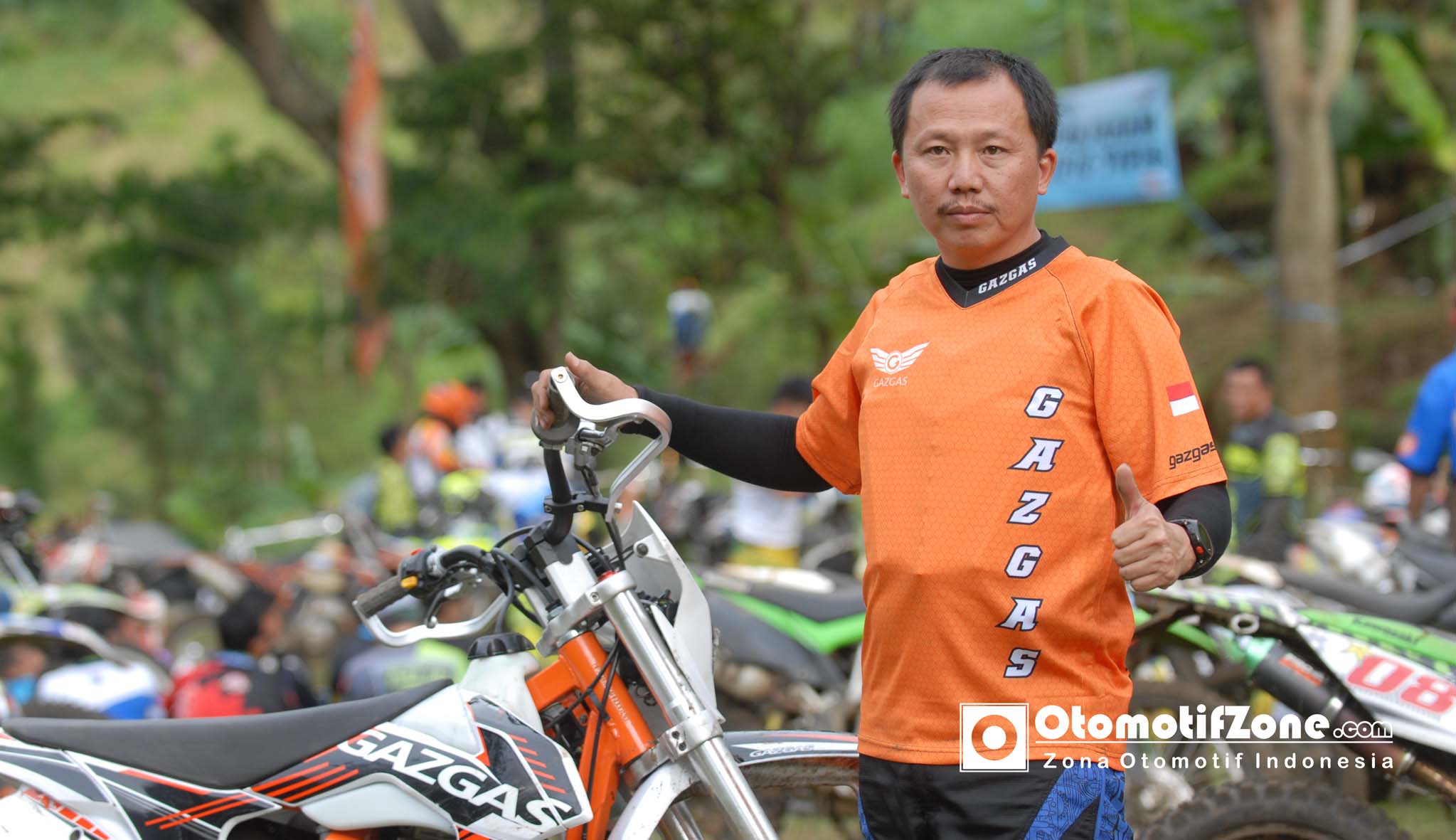 1 unit Gazgas tipe Hummer 150 disiapkan Gazgaz untuk jawara up hill