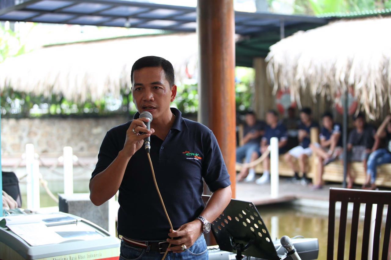 Kapolres Batu AKBP Leonardus Simarmata saat memberikan sambutan 