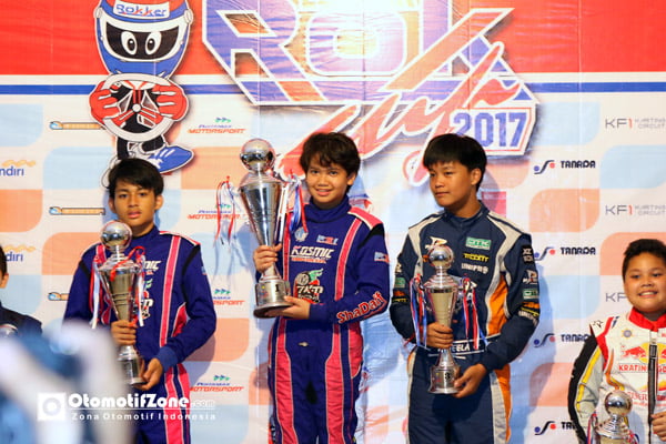 Rava Podium tertinggi dikelas Junior Rok