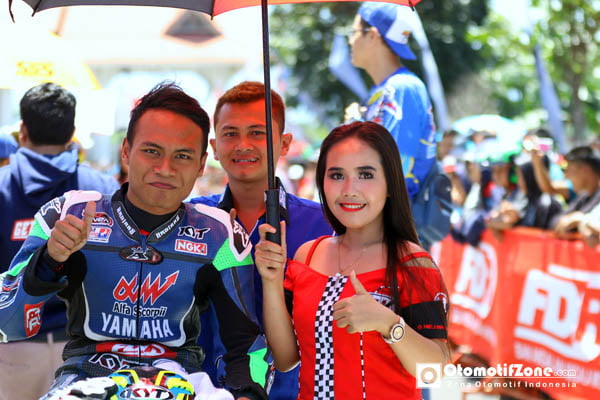 sebelum race dimulai