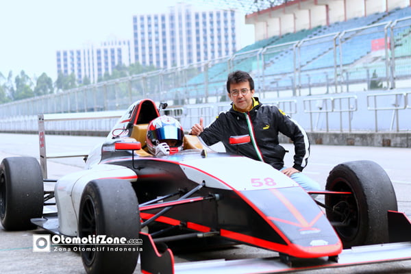 Stanley Iriawan saat testing pertama bulan lalu