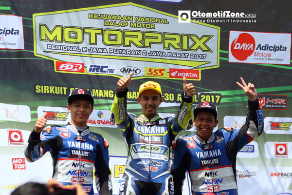 Richard Taroreh dan pembalap Yamaha kuasai MP2