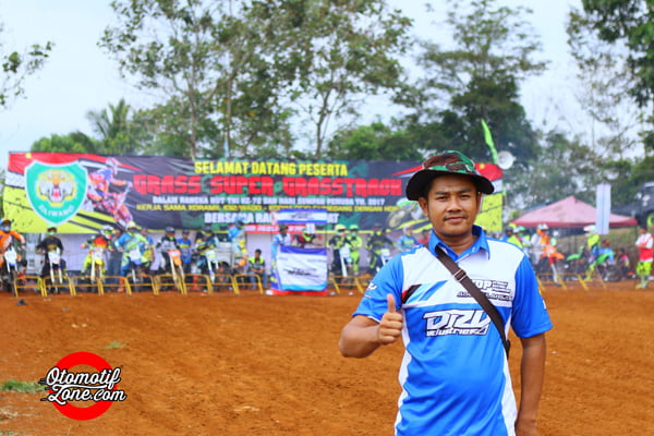 Herman Denok, ketua IMJ, (Ikatan Motor Jawa Barat)