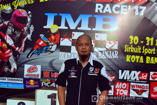  Ir. Soedrajat, Ketua IMI Korwil Banjar & Ketua Ikatan Motor Banjar (IMB);