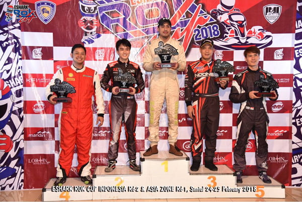 Rama Danindro diajang Eshark Rok Cup seri  2 2018