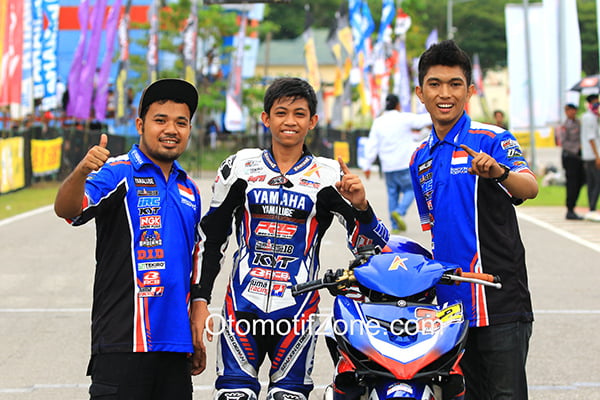 Fahmi Basam juara MP5 bersama team