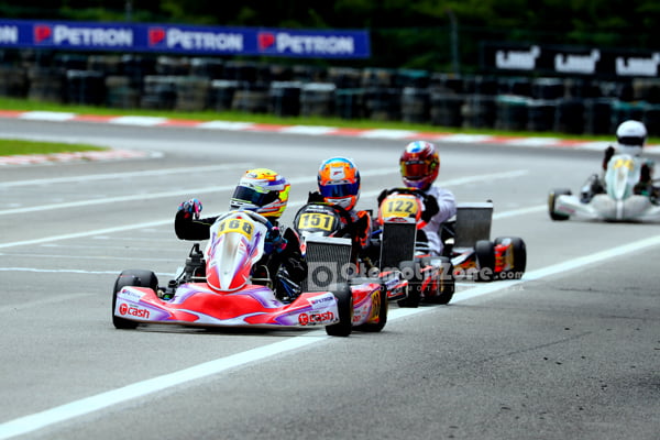 Sergio Noor podium 1 kelas Junior