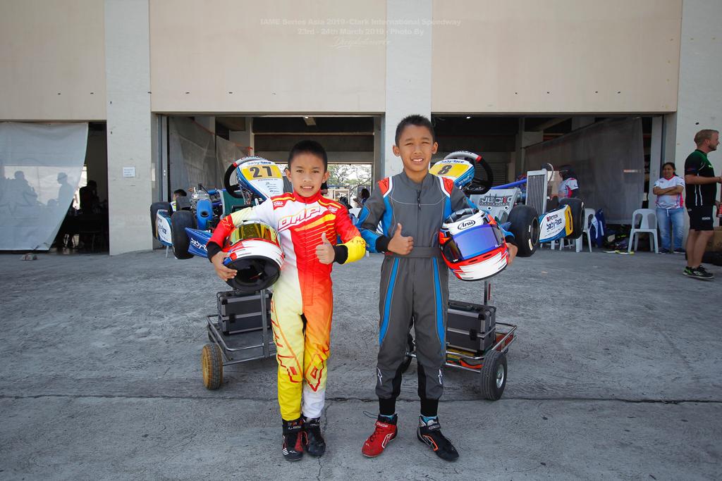 Aditya Wibowo (kanan) bersama Calvin Wibowo