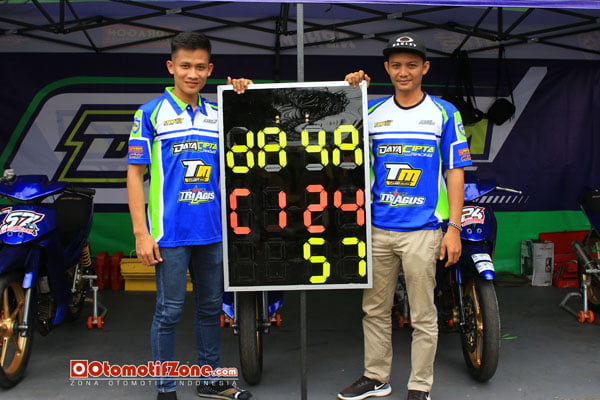 Agung Septian Alba (kiri) dan Faisal Reza, kekuatan team Daya Cipta racing