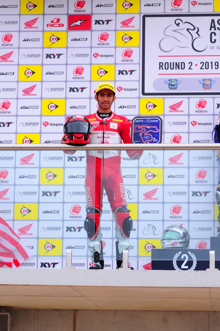 Andi Gilang persembahkan podium dua untuk Indonesia di ARRC Australia