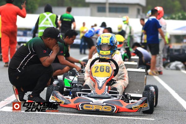 Berdoa sebelum race selal dilakukan
