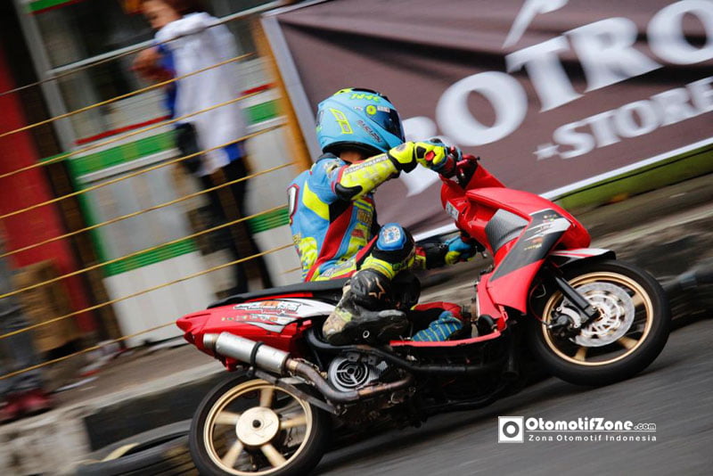 Aksi Roby Pada Kelas Matic FFA