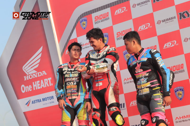 Podium di Kelas HDC 2 pada Race ke Dua