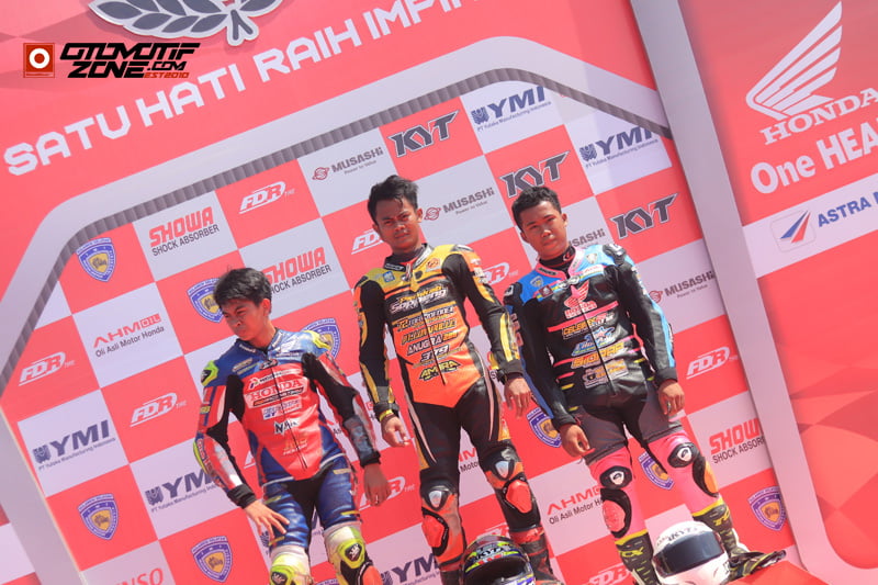 Podium di Kelas HDC 3 Race Pertama