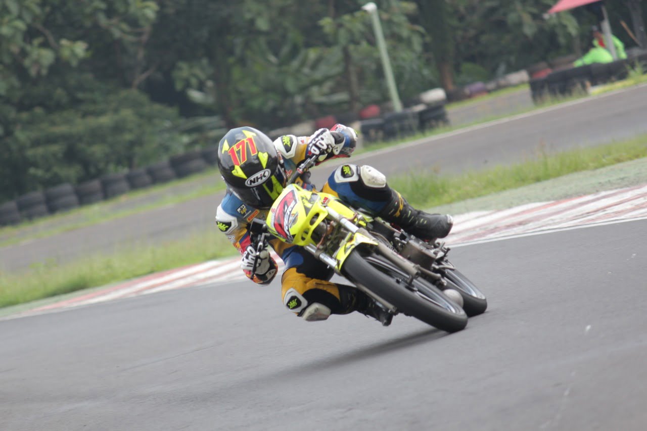 Aksi Reynadi Rere Saat Meninggalkan Jauh Lawan-lawanya