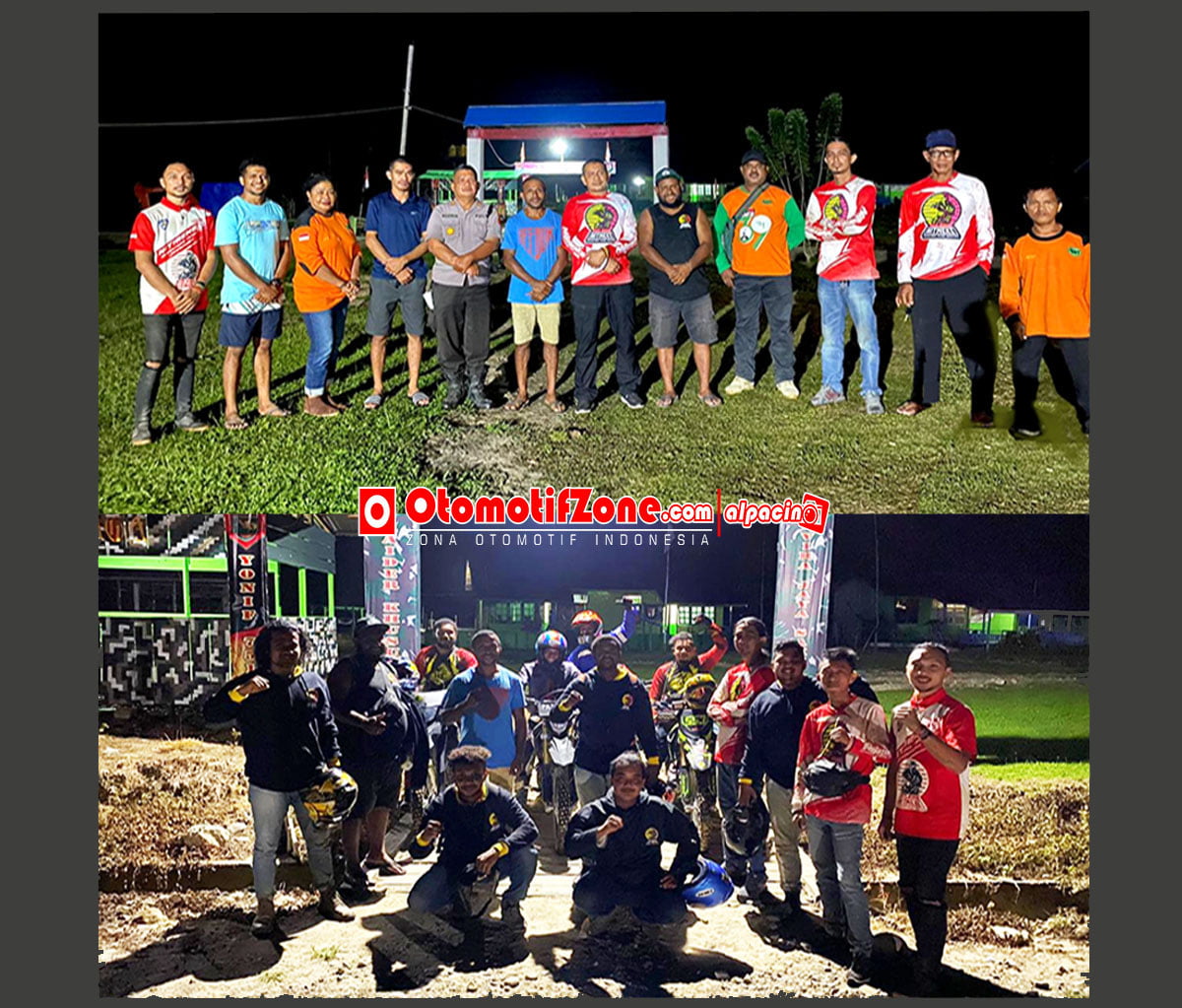 Foto Bersama Kepala Distrik Airu