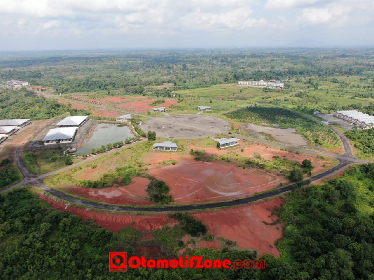 Foto Udara Agropolitan Center Musi Rawas
