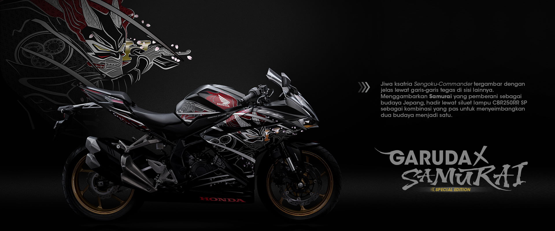 Honda CBR250RR SP Special Edition Garuda X Samurai 