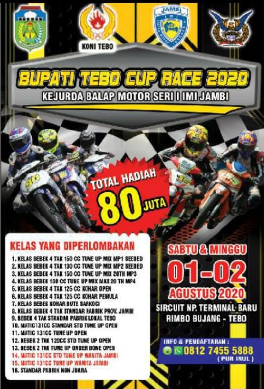 Kejurda Balap Motor Seri 1 IMI Jambi