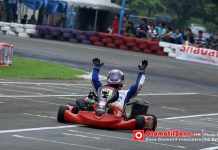 UPI Bandung Kuasai Podium Kejurnas Eshark Karting Round 2 Sentul
