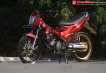 Suzuki Satria FU 2008 Solo, Satria Bercahaya Hasil Parkir