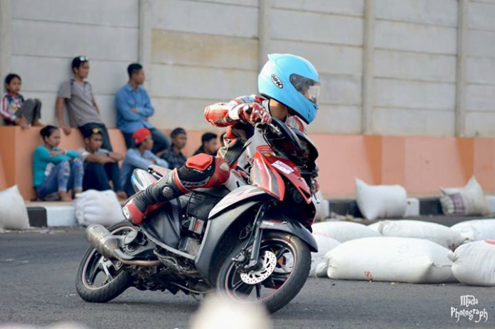 matik Injeksi panaskan road race