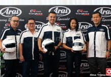 Arai Resmi Luncurkan Helm Balap Mobil di Indonesia